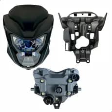 Farol Cg Titan 160 2025 Fan 160 2026 Completo Com Aranha Bloco Farol Led