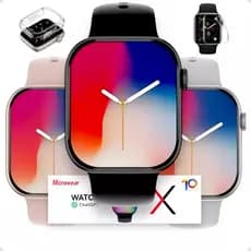 RELÓGIO SMARTWATCH INTELIGENTE W10 PRO MINI GPS NFL TELA AMOLED CHATGT LANÇAMENTO 2025