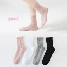 PACOTE COM 12 PARES DE MEIAS FEMINIAS TAMANHO DO 35 AO 40 FOFAS E DELICADAS PARA O DIA A DIA