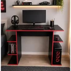 Mesa Gamer Escrivaninha Jogos Computador Notbook Pc Quarto Sala Moderna Promoção Cores