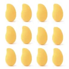 ANA1108 KIT 12 Esponja Para Maquiagem/Esponja de Rosto Facial Maquiagem Base e Corretivo/COM CAIXAS