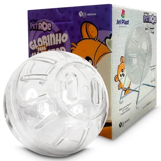 Bola para Hamster Brinquedo Exercício Globo 12cm