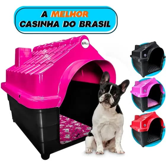Casinha Cachorro Nº5 Resistente Casa Plástica Proteção UV