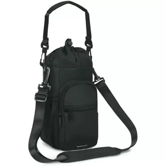 Suporte para garrafa de água, porta-copos térmico, grande capacidade, bolsa de ombro para ciclismo, esportes ao ar livre