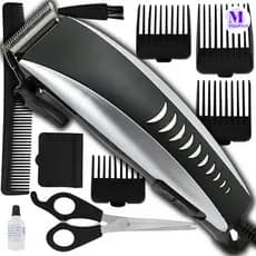 Máquina De Corte De Cabelo Profissional , Aparador De Barba , Acabamento 9 Peças , Elétrico , 110V