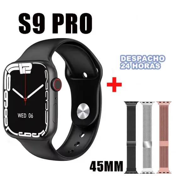 2025 45mm novo estilo relógio inteligente S9 PRO série 10 Super Amoled Bluetooth relógio esportivo masculino feminino
