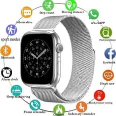 SmartWatch IWO T900 IP67 À Prova D'água Masculino E Feminino Android/Apple Phone MINI Pulseira Inteligente EMC8