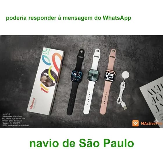 S11 Smartwatch Original Microwear Chamando Mensagens Lembrando Mulheres Homens Suportam whatsapp Resposta