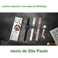 S11 Smartwatch Original Microwear Chamando Mensagens Lembrando Mulheres Homens Suportam whatsapp Resposta