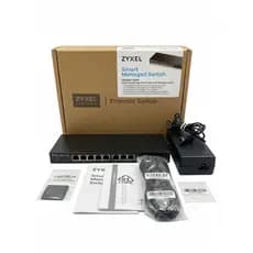 Switch Gerenciável 8 Portas Poe +2 Sfp Gbe Zyxel Gs1900-10hp