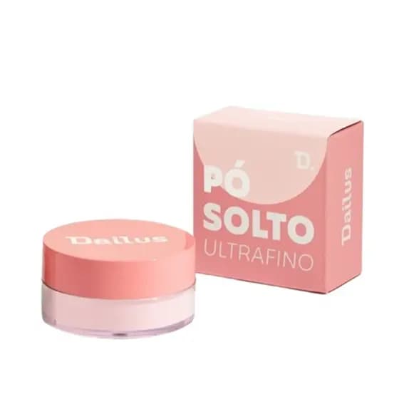 Pó Solto Rosa Dailus Ultrafino Não Craquela 15g Novo