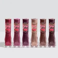Dailus Choco Cherry Kit 6 Esmalte Cremoso Coleção Nova 8ml