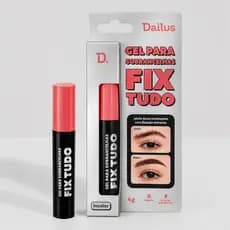 Dailus Fix Tudo Gel Para Sobrancelha Efeito Brow Com Fixação Extrema