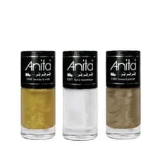 Kit 3 Esmalte Anita Tempo de Celebrar Perolados Ano Novo