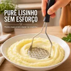 Amassador De Batatas Inox Cabo Resistente
