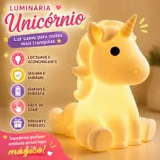 Unicórnio Decorativo Branco Quarto Infantil Enfeite Presente Fofo