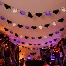 Bandeirinha Halloween 5 Metros em EVA Bandeirola Decoração Festa