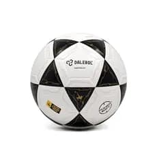 Bola de Futevôlei Dalebol PowerSoft Branca e Preta Oficial PU/Microfibra Alta Resistência Profissional