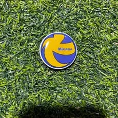 Moeda Toss Voleibol Frente e Verso Cara ou Coroa