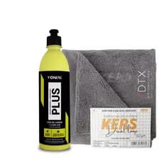 KIT CARNAÚBA PLUS 500ML + MICROFIBRA 40X40 KERS