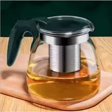 Chaleira/ bule com infusor de vidro 950 ml para chá.