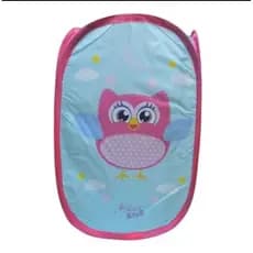 Cesto Infantil Multiuso Dobrável 60 Litros Para Roupas e Brinquedos