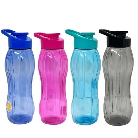 Garrafa De Água Squeeze 1 Litro com Tampa Flip – BPA Free | Ideal para Academia, Escola, Trabalho e Dia a Dia
