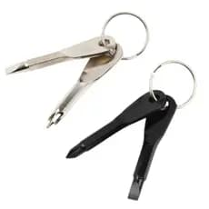 Kit 2 Chaveiros De Bolso Chave Fenda + Chave Philips Prático