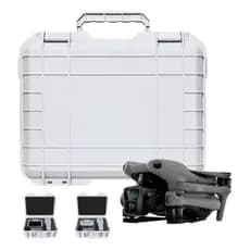 Case Maleta Estojo Para Drone Dji Air 3 Rc2 Rcn2 Branco