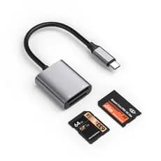 Leitor Cartão Sd Ms Memory Stick Pro Duo para entradas Tipo C Android iPhone acima do modelo 15