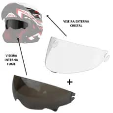 REPOSIÇÃO VISEIRA PARA CAPACETE PRO TORK ATTACK