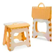 Banquinho Dobrável Retrátil Portátil Banco Banqueta Multiuso Praia Camping Pesca Infantil 26cm