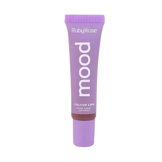 GLOSS LABIAL RUBY ROSE MOOD COLOUR LIPS DISCREET HB-7201-1