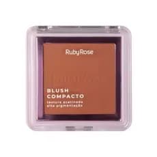 BLUSH COMPACTO RUBY ROSE TEXTURA ACETINADA BL30 7,3G