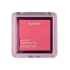 BLUSH COMPACTO RUBY ROSE TEXTURA ACETINADA BL20 7,3G