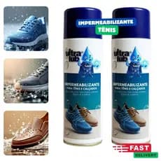 2 Impermeabilizante Tênis e Calçados 325ml TudoQ UltraLub Tênis Bota Couro Camurça – Repele Água