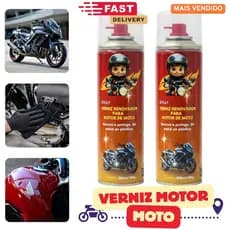 Spray Verniz Renovador para  Motor de Moto TudoQ 300ml BMW R 1250 GS Adventure
