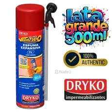 Espuma Expansiva 500ml Dryko Vedatudo – Isolamento, Vedação e Preenchimento Profissional