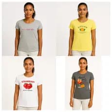🌟 Kit 4 Camisetas Femininas de Viscolycra – Estilo, Conforto e Versatilidade para o Seu Dia a Dia! 🌟