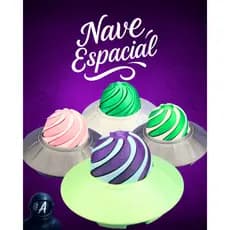 Nave Espacial Alienígena – Peças de Encaixe em Espiral “Impossível”