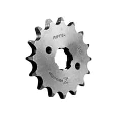 Pinhão 16 Dentes Cg 150/160 Titan Fan Start 150 160 2004 a 2025 Nxr Bros 150/160 Fan 125 2009/2018 Riffel