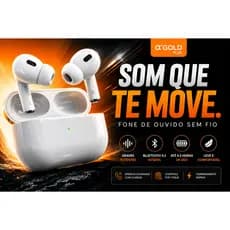 Fone Bluetooth Sem Fio TWS compátivel com Android iOS Touch Bluetooth 5.0 Com Microfone