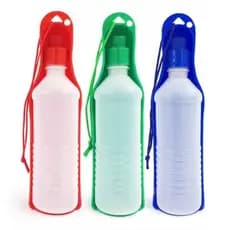 Garrafa Bebedouro Portátil para Cães e Gatos Passeio 500ml