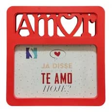 Porta Retrato Modelo Amor Para Foto 10x15cm