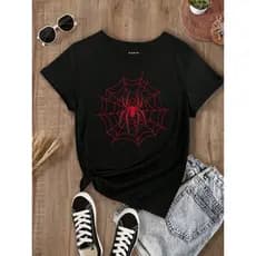 CAMISETA ARANHA NA TEIA ALGODÃO PREMIUM ENVIO IMEDIATO