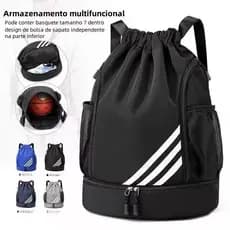 Bolsa Mochila Saco saquinho academia impermeável resistente