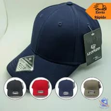 Boné Liso de Algodão Aba Curva Urban Fashion Collection Lackpard Original