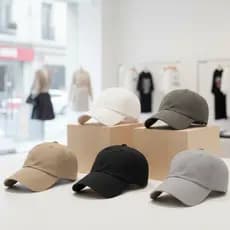 Boné Tactel Liso Unissex Aba Curva Confortável Ajuste Perfeito Proteção Solar Verão