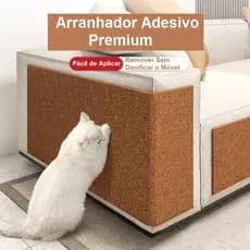 Arranhador Adesivo para Sofá Cama e Móveis Protetor Pet em Carpete Premium