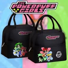 Bolsa Térmica Meninas Super Poderosas - Lancheira - Isolamento Térmico - Espaçosa Fitness Escola Trabalho Lazer Marmita